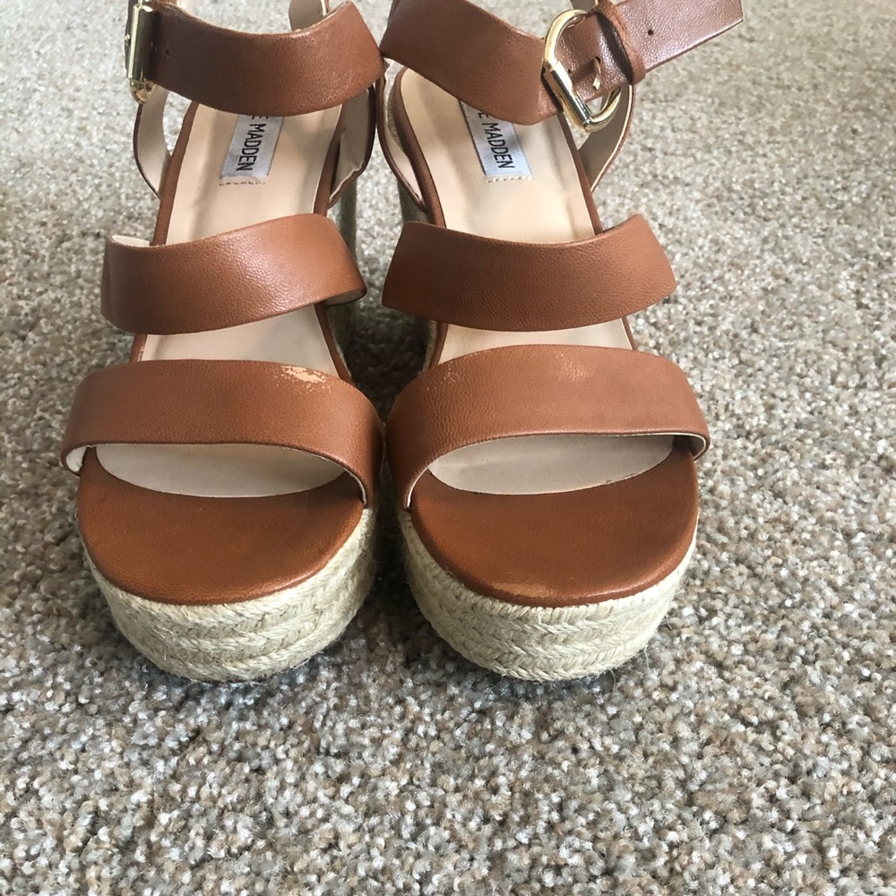 Steve Madden Valerie Platform Wedge Sandal - Picture 4 of 8